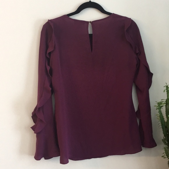 Ruffle blouse long sleeved - Picture 2 of 4